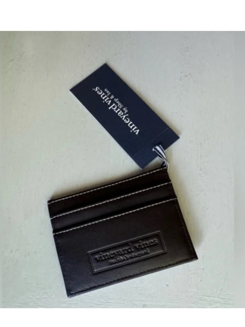 NWT vineyard vines Boathouse Card Case in Condor